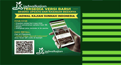 Desktop Screenshot of jadwalkajian.com